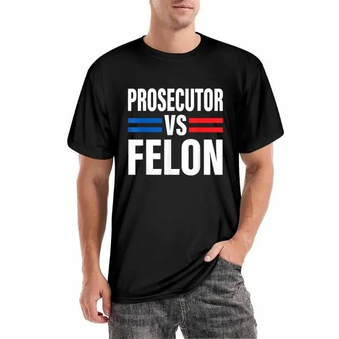 Prosecutors vs. Felons, Support Kamala Harris, 2024 Presidential T-shirt, Kamala Harris - Men's Presidential T-shirt,...