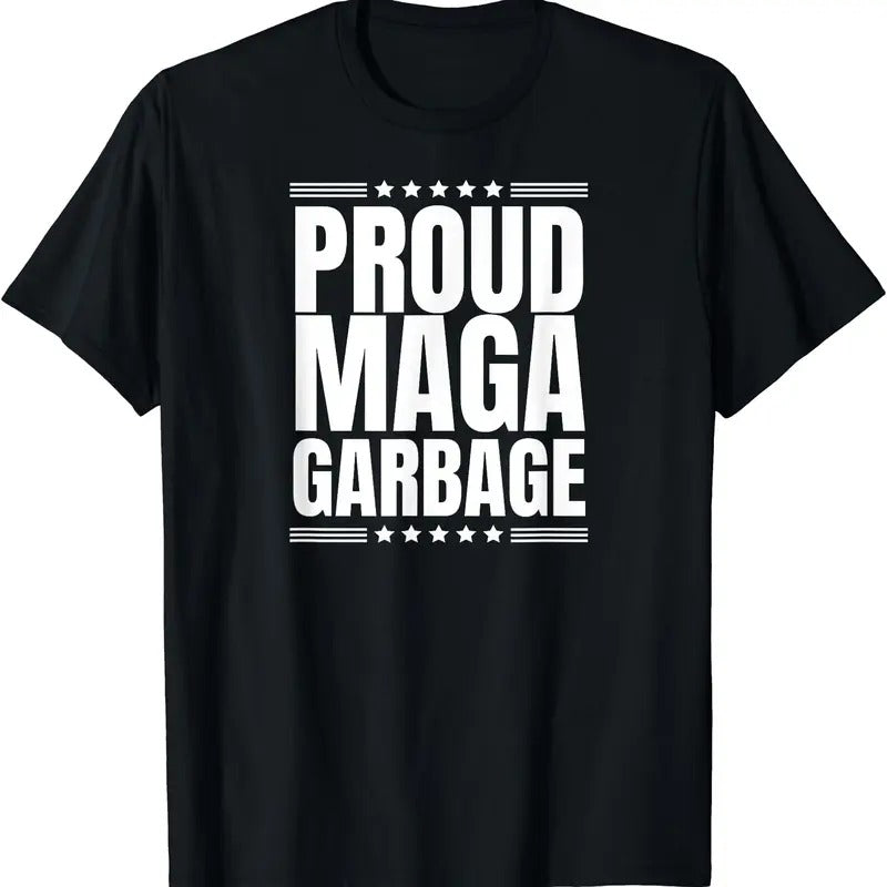 Proud MAGA Garbage Trump Supporter T-Shirt Hoodie, Sweatshirt | HypeCrazeTee.com