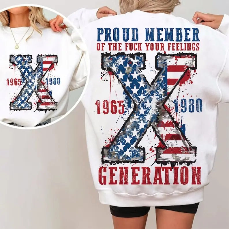 Proud Member Fck Your Feelings Generation Shirt, 4th of July Shirt, American Flag Design Shirt, USA Shirt, America Shirt,...