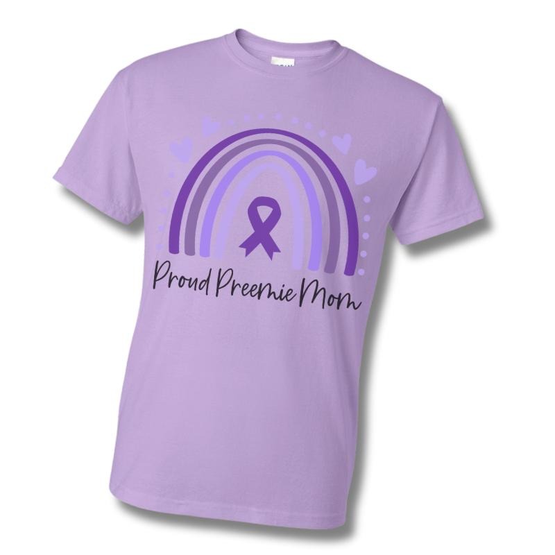 Proud Preemie Mom Unisex Sizing Tshirt Comfy leight weight material Hoodie, Sweatshirt | HypeCrazeTee.com