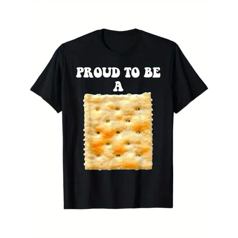 Proud to Be a Cracker, Fun Halloween Costume, Unisex T-Shirt, Halloween Thanksgiving Christmas Gift, Boyfriend Girlfriend...