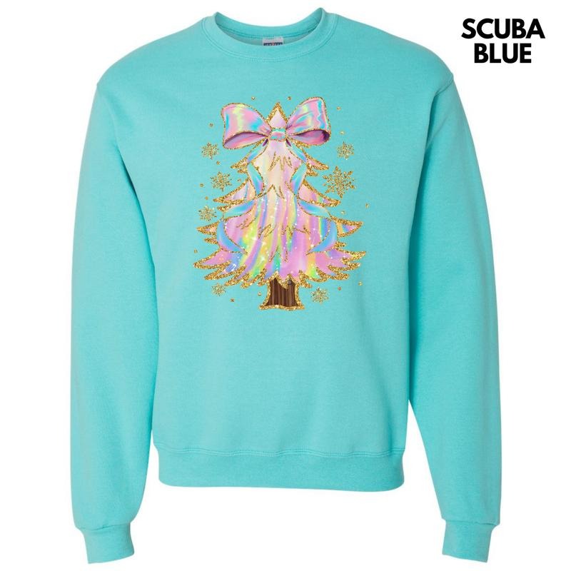 Psychedelic Swirls Christmas Tree Sweatshirt 'NLB' T-Shirts, Hoodie | HypeCrazeTee.com