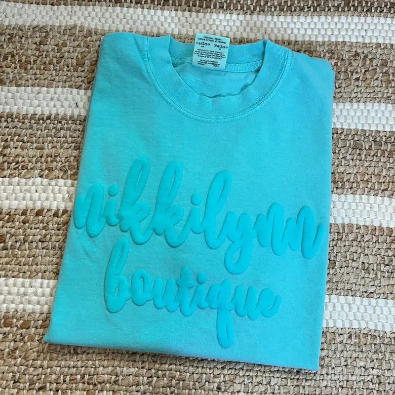 Puffy Logo Comfort Colors Tshirt *Final Sale* Hoodie, Sweatshirt | HypeCrazeTee.com