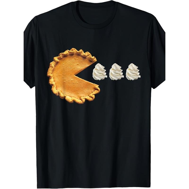 Pumpkin Pie Thanksgiving Men's Comfortable Casual T-Shirt Made in USA Hoodie, Sweatshirt | HypeCrazeTee.com