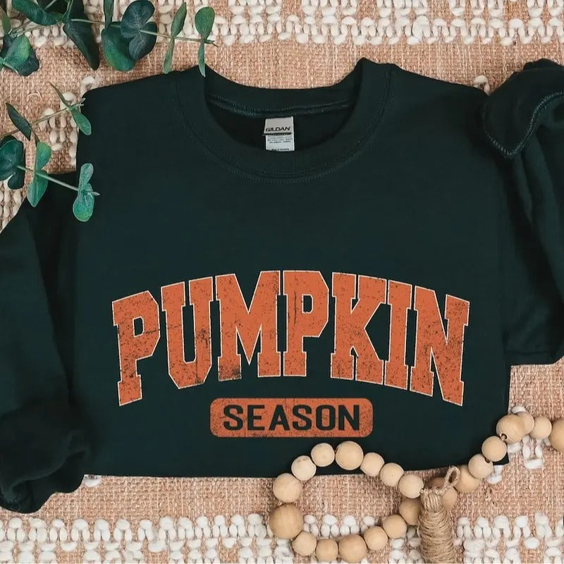 Pumpkin Season Sweatshirt - Thanksgiving Gift Fall Gifts - Autumn Sweatshirt - Cute Fall Sweatshirt - Halloween...