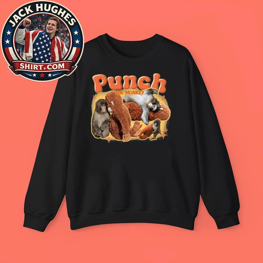 Punch The Monkey Meme Fan Shirt