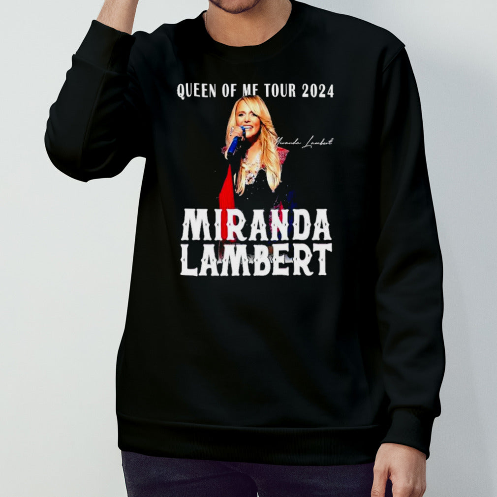 Queen Of Me Tour 2024 Miranda Lambert Signature shirt