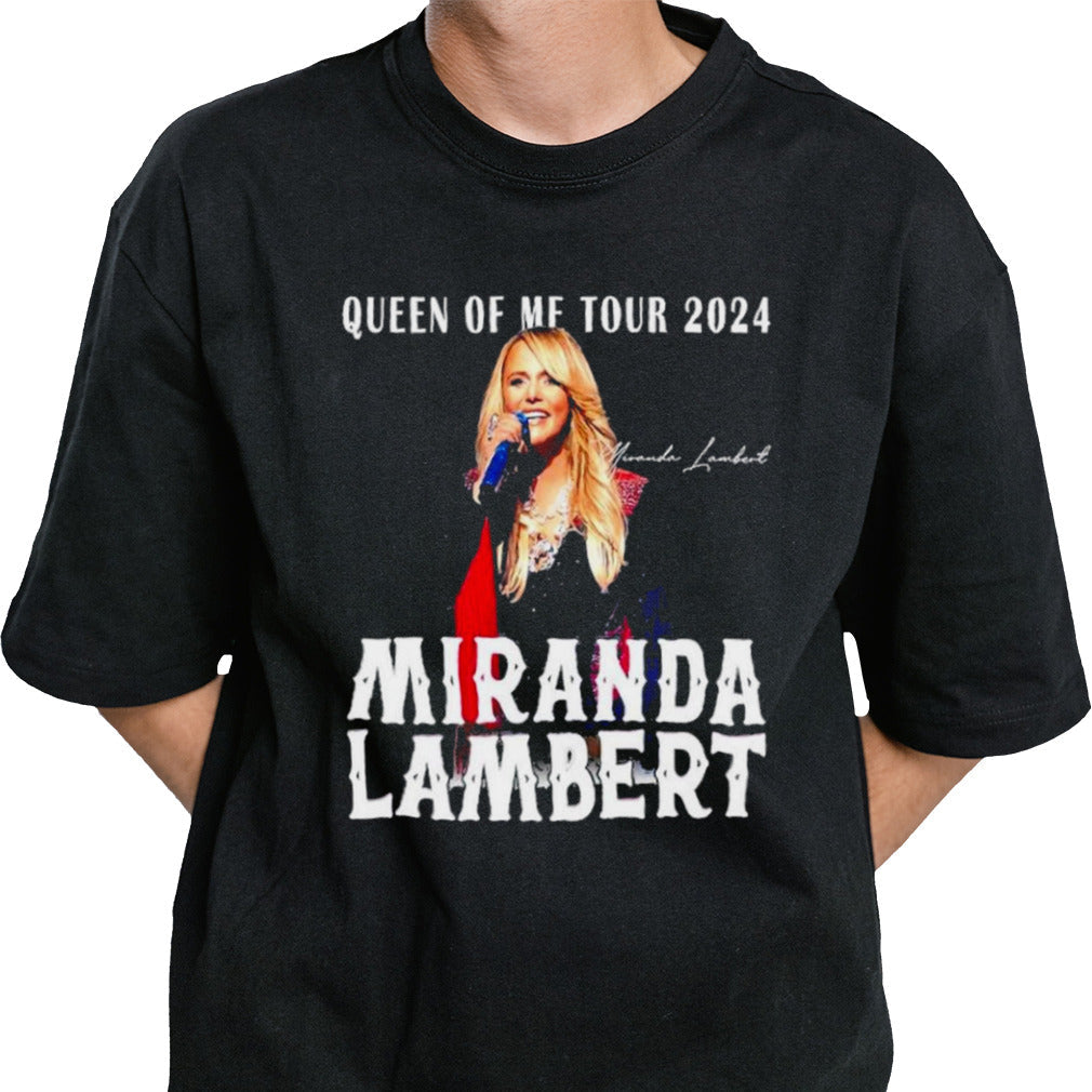Queen Of Me Tour 2024 Miranda Lambert Signature shirt