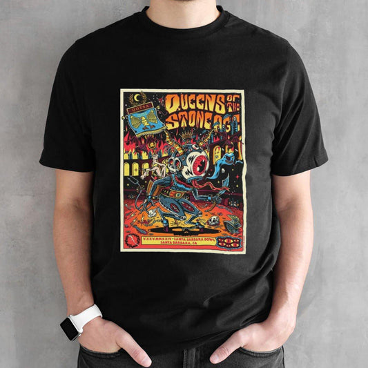 Queen Of The Stone Age Tour 2024 At Santa Barbara Bowl Santa Barbara California On May 25 shirt