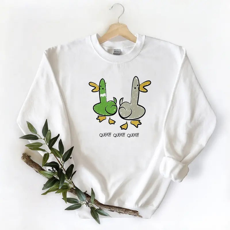 Quek Quek Quek Mallard Duck Funny Duck Hunters Husbands Mallard Duck Lovers T-Shirts, Hoodie, Sweatshirt