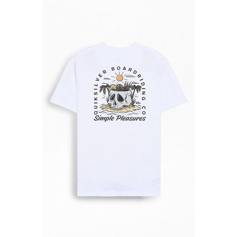 Quiksilver Men's Simple Pleasures T-Shirt - Multicolor Hoodie, Sweatshirt | HypeCrazeTee.com