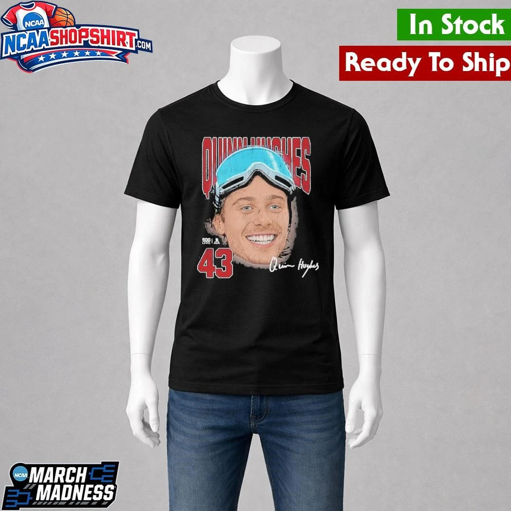 Quinn Hughes US Men’s Hockey 500 Level Goggles Shirt