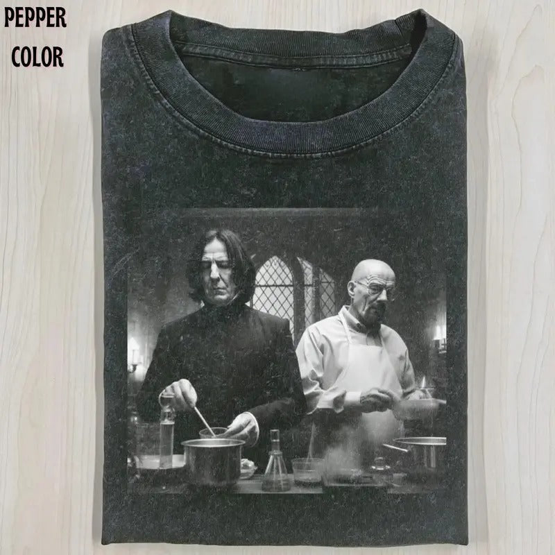 RETRO FUNNY MOVIE GRAPHIC T-SHIRT, Let Him COOK, Funny Graphic Tees, Vintage Men's Top