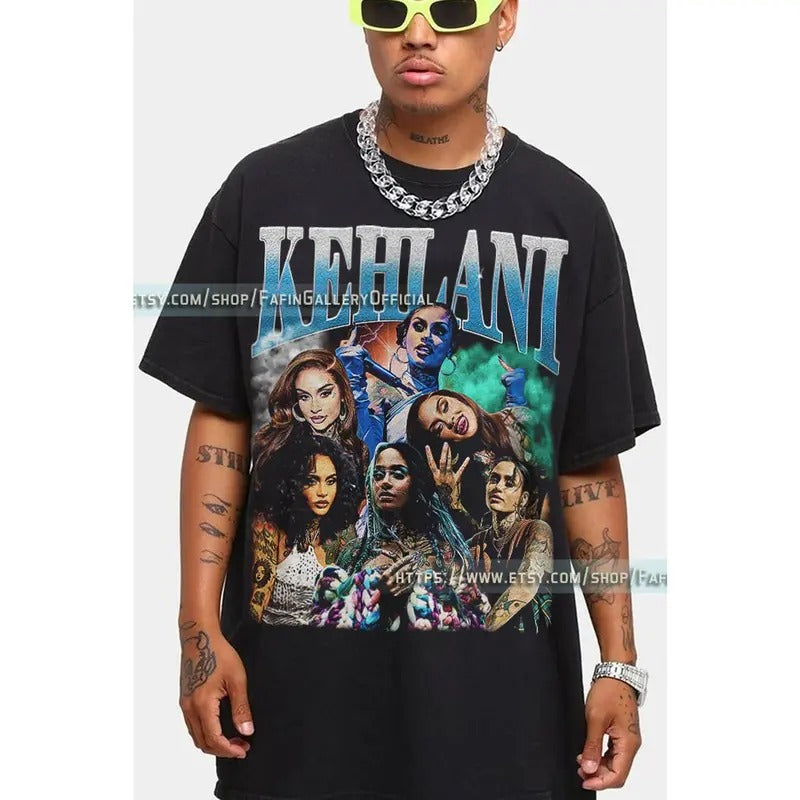 RETRO KEHLANI Shirt Kehlani Retro Shirt Kehlani Hip Hop Shirt Kehlani Bootleg Rap Shirt Kehlani Concert Kehlani Tour T-Shirts, Hoodie, Sweatshirt