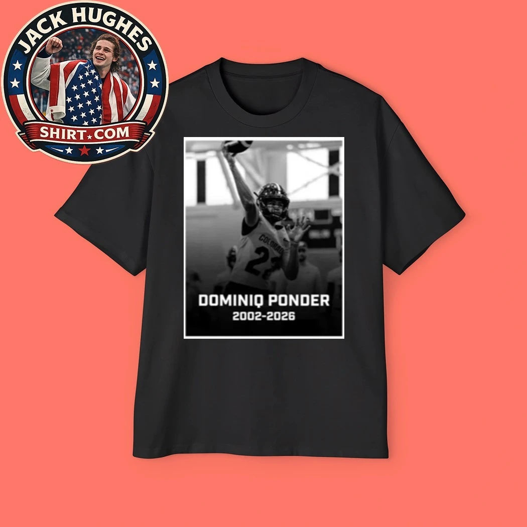 RIP Colorado Quarterback Dominiq Ponder 2002-2026 T-Shirt