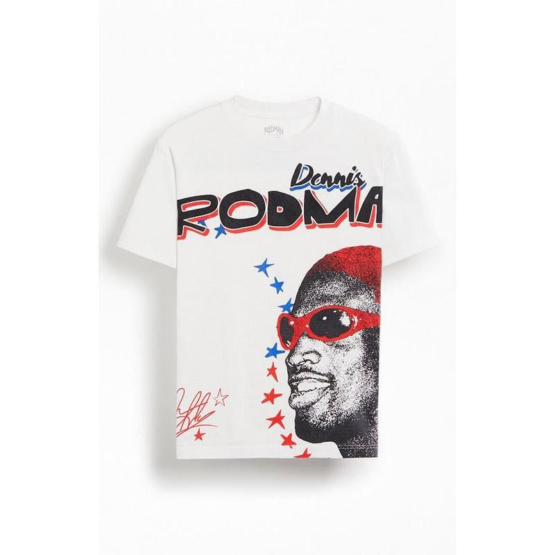 RODMAN BRAND Men's Bad As I Wanna Be Oversized T-Shirt - Multicolor Hoodie, Sweatshirt | HypeCrazeTee.com