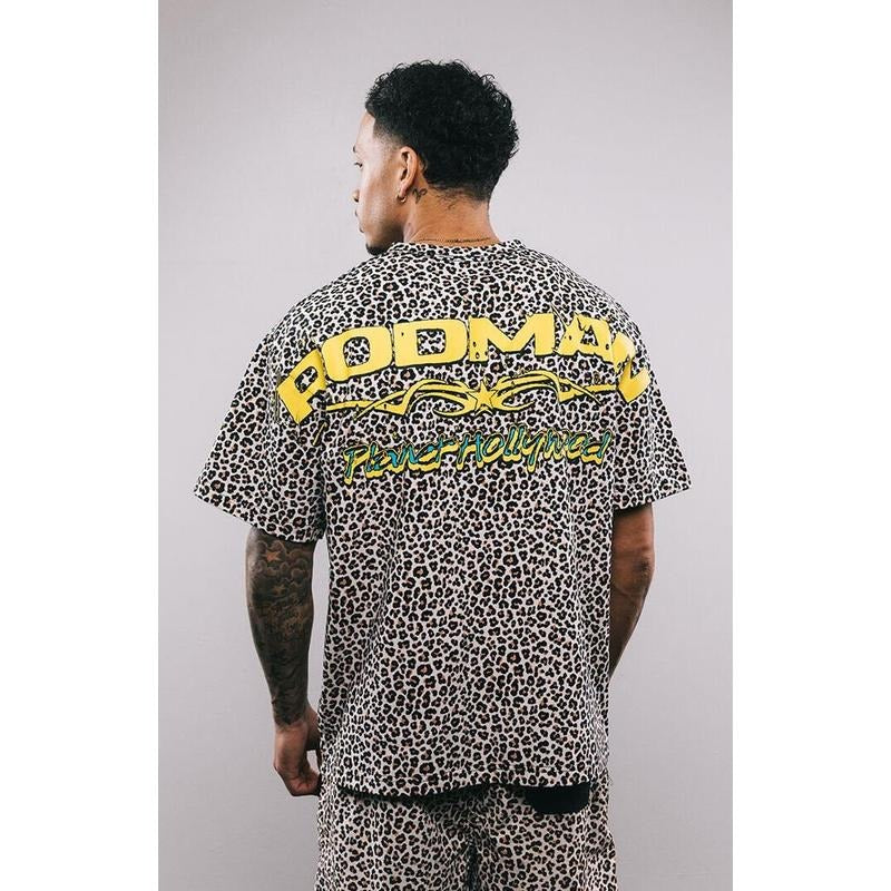 RODMAN BRAND Men's Cheetah T-Shirt - Multicolor Hoodie, Sweatshirt | HypeCrazeTee.com