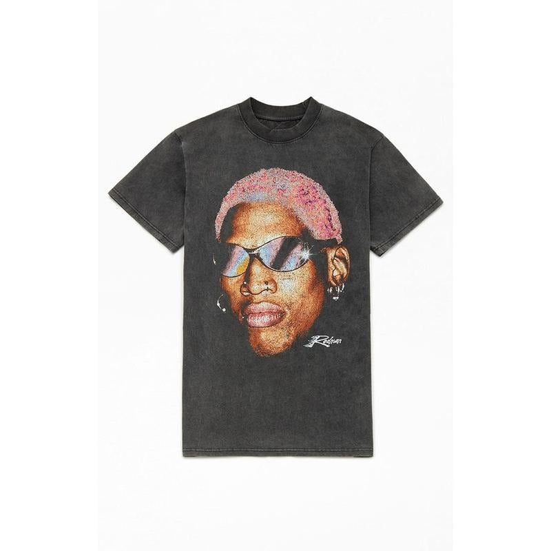 RODMAN BRAND Men's Chroma Shades Oversized T-Shirt - Multicolor Hoodie, Sweatshirt | HypeCrazeTee.com