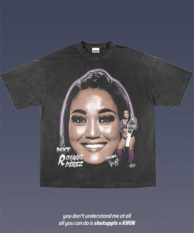 ROXANNE PEREZ 1.0 VINTAGE TEE | GRAPHIC T-SHIRT SWEATSHIRT HOODIE | GIFT FOR FAN | HypeCrazeTee.com