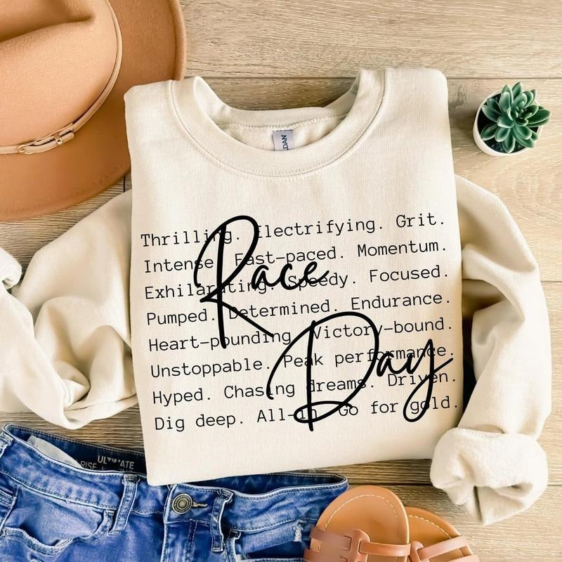 Race Day DTF Transfers - THIS IS NOT A SHIRT Hoodie, Sweatshirt | HypeCrazeTee.com