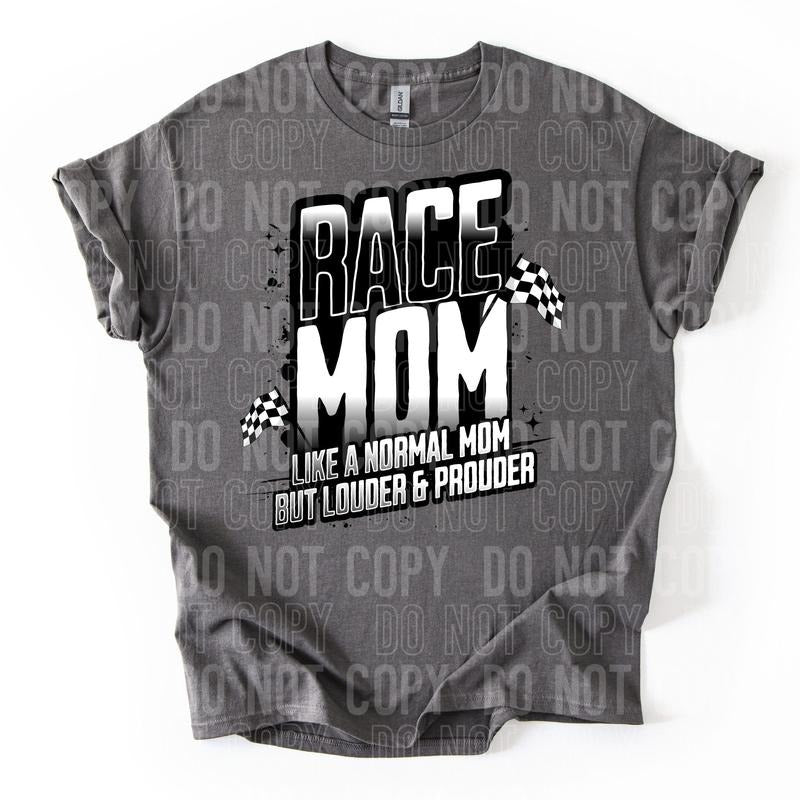 Race Mom DTF Transfers - THIS IS NOT A SHIRT Hoodie, Sweatshirt | HypeCrazeTee.com