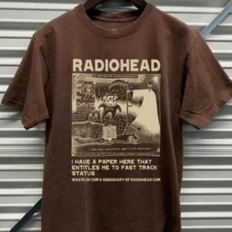 Radiohead Shirt, Radiohead Short Sleeve Cotton T-shirt Unisex S-5xl Hoodie, Sweatshirt | HypeCrazeTee.com