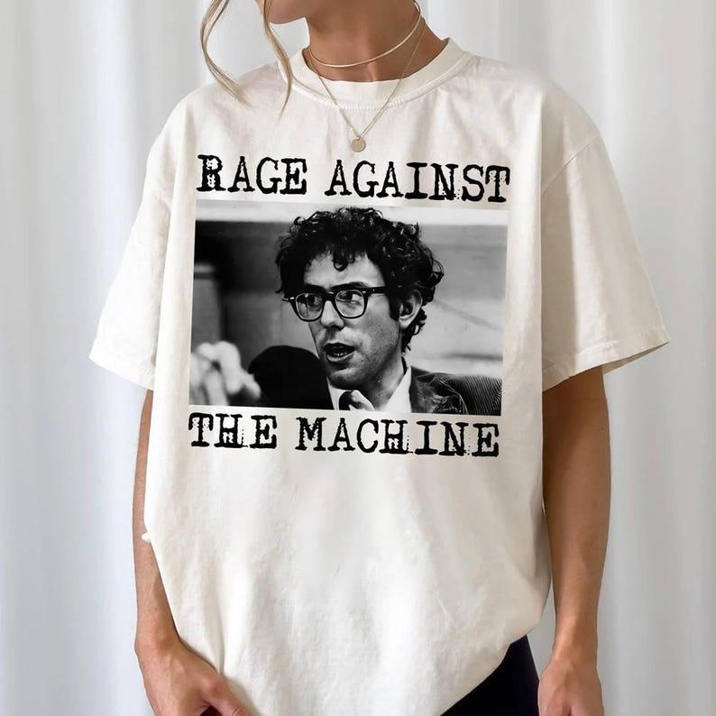 Rage Against The Machine, Bernie and AOC Political Protest Tee, The Fight Oligarchy Tour 2025 T-Shirt, Resist Shirt,...