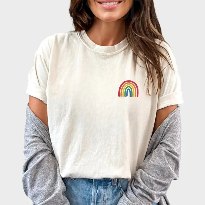 Rainbow Shirt, LGBTQ Shirt, Pride Festival Graphic Printed Tee, Pride Unhinged Shirt, Transgender T-shirt, Human Rights...