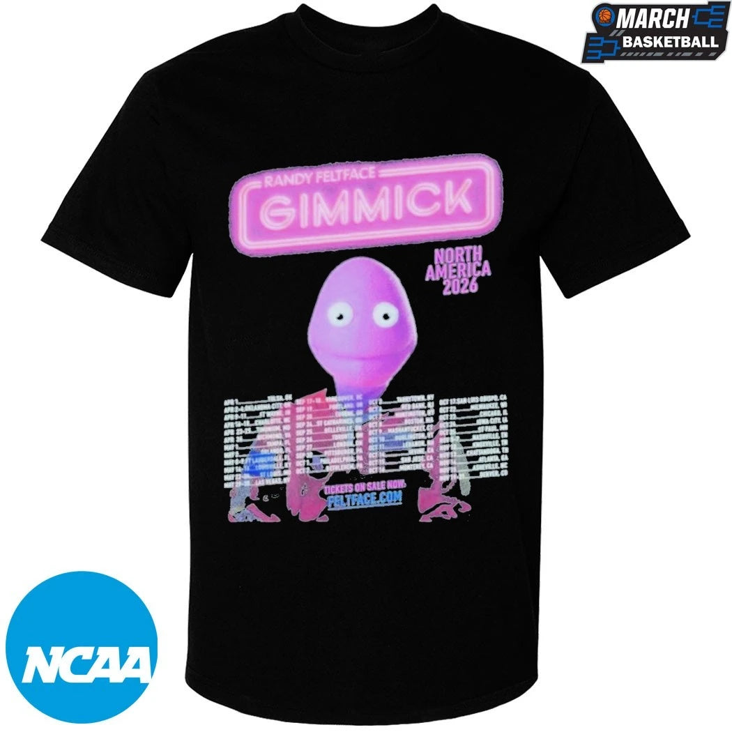 Randy Feltface Gimmick North America 2026 Tour Dates T-Shirts