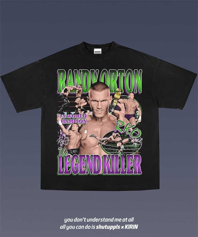 Randy Orton 1.0 TEE | VINTAGE TEE GRAPHIC T-SHIRT SWEATSHIRT HOODIE | GIFT FOR FAN | HypeCrazeTee.com