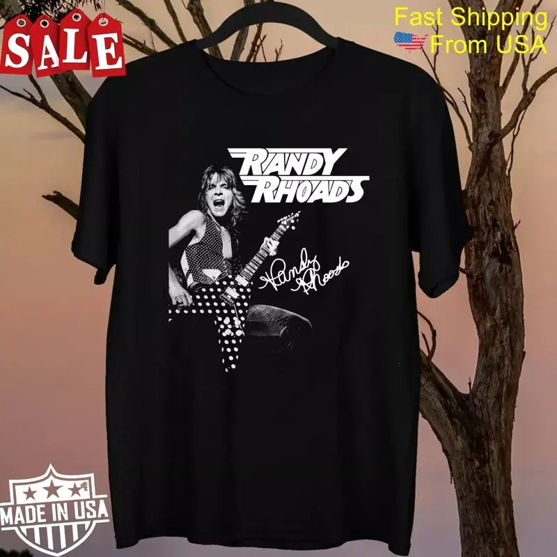 Randy Rhoads Gift For Fans Unisex All Size Shirt Hoodie, Sweatshirt | HypeCrazeTee.com