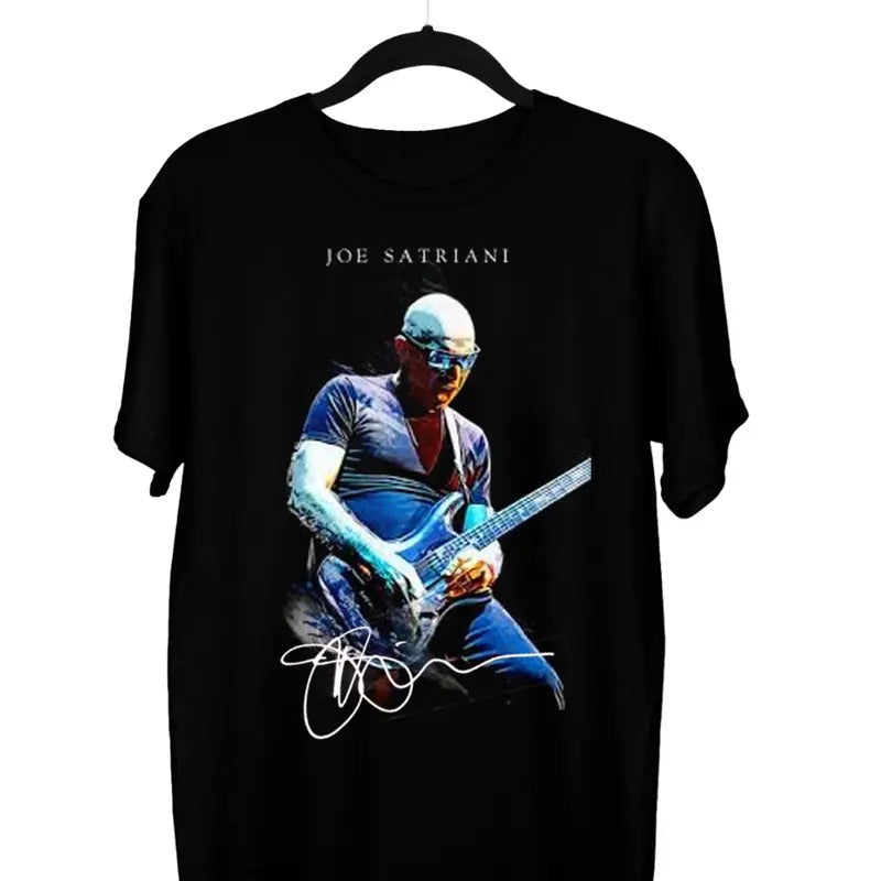 Rare Joe Satriani Signature Gift For Fan Black All Size T-Shirt Hoodie, Sweatshirt | HypeCrazeTee.com