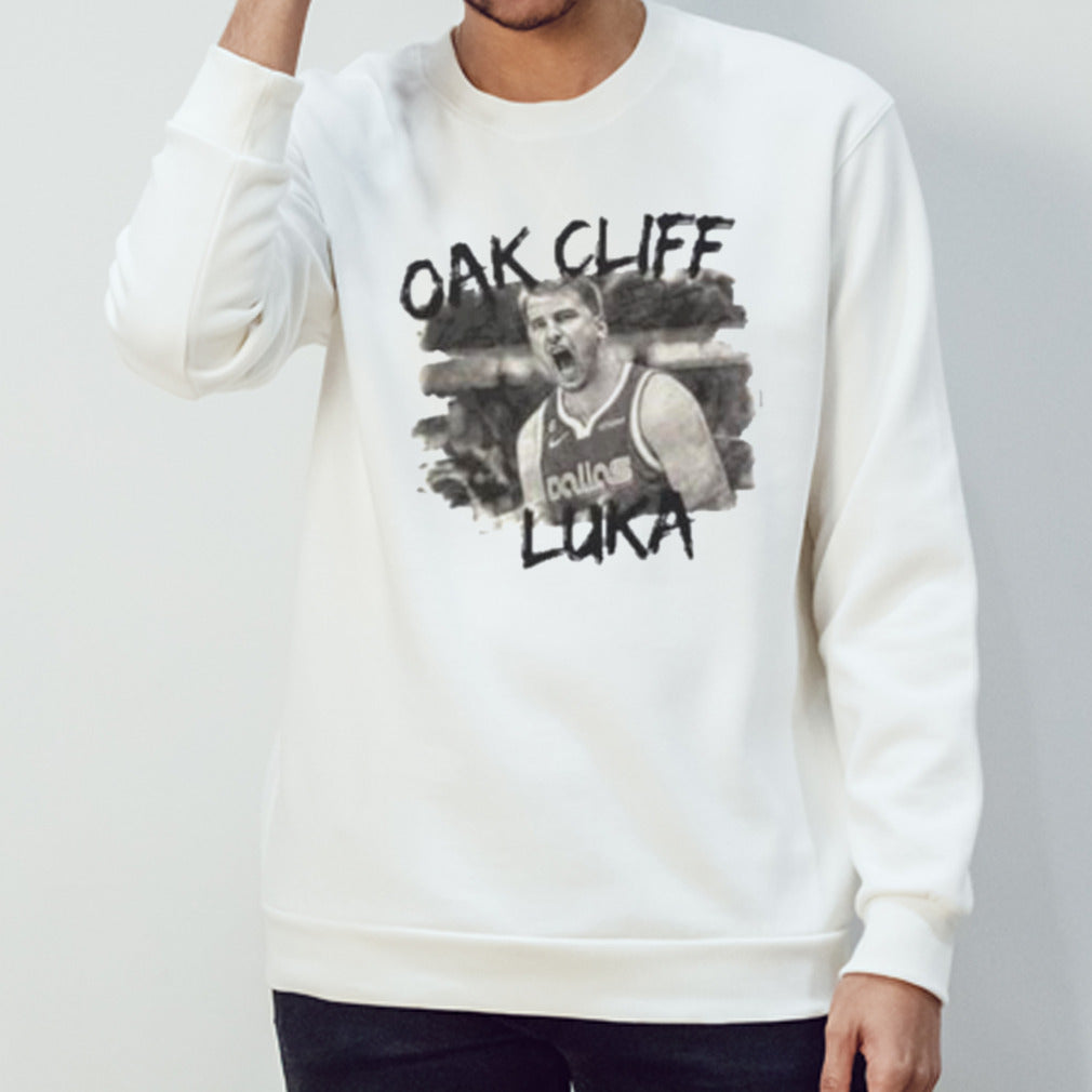Rare Vintage NBA Oak Cliff Dallas Mavericks Luka Doncic Shirt