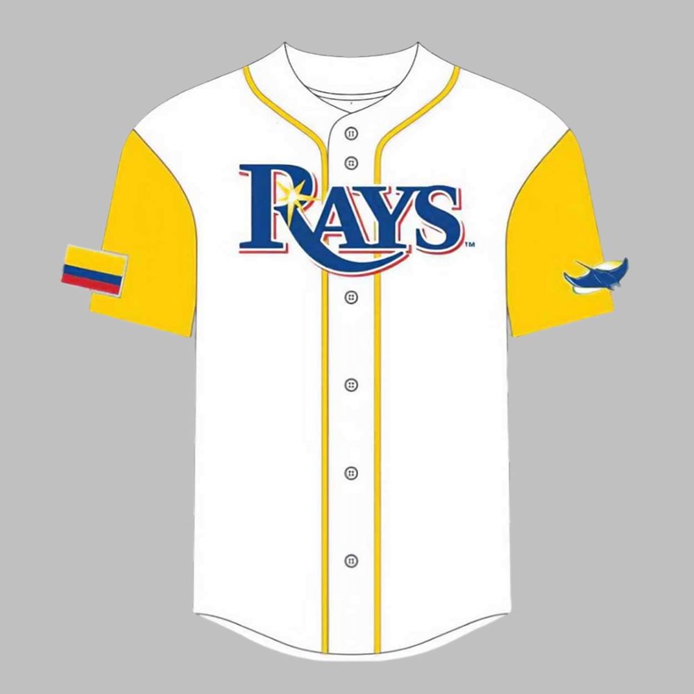 Rays Colombian Heritage Jersey 2025 Giveaway - Grishko.com