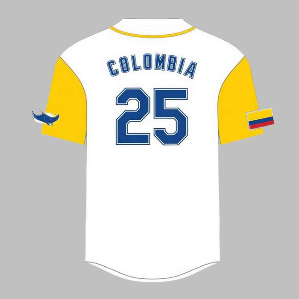 Rays Colombian Heritage Jersey 2025 Giveaway - Grishko.com