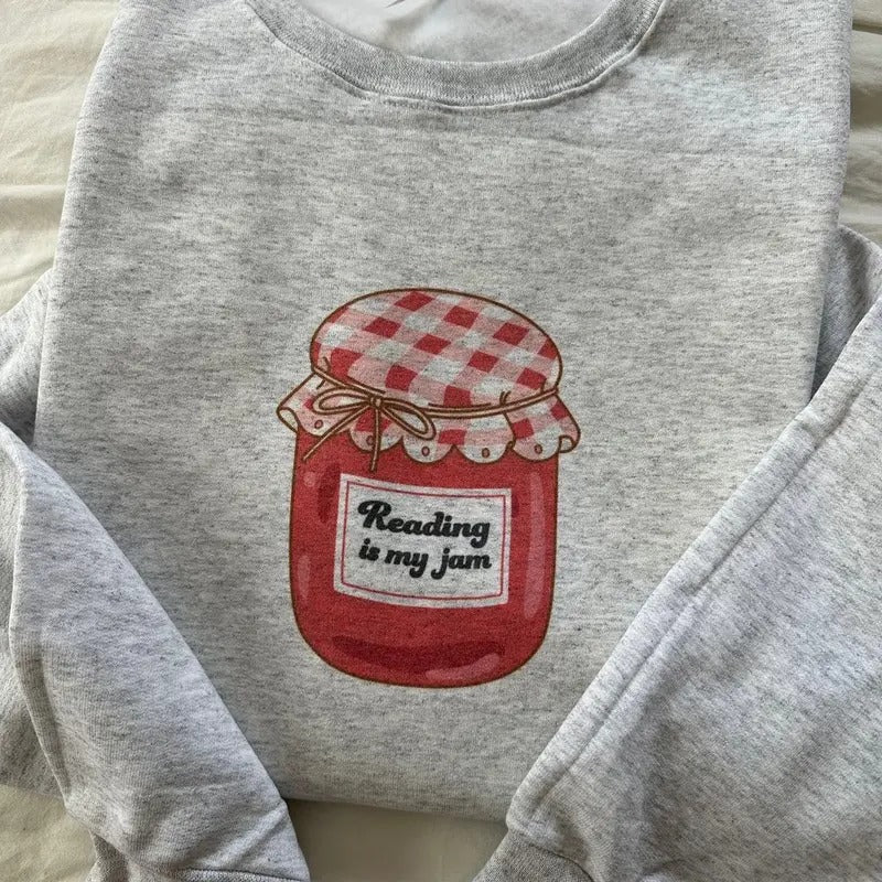 Reading is my jam! Sweatshirt T-Shirts, Hoodie | HypeCrazeTee.com