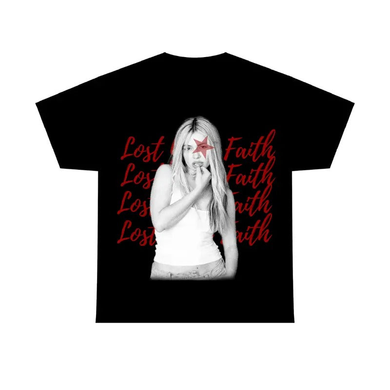 Red Star Lostyourfaith Tee Shirt, Avaaa Gift Fans Tee Cotton Fabric Hoodie, Sweatshirt | HypeCrazeTee.com