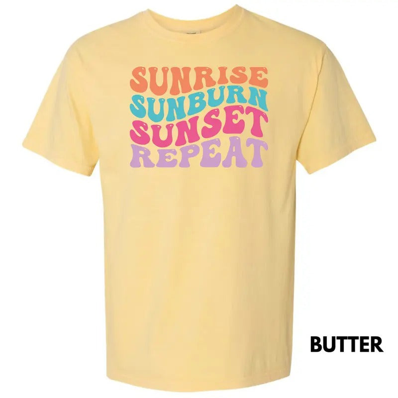 Repeat Summer Comfort Colors T-Shirt 'NLB' Hoodie, Sweatshirt | HypeCrazeTee.com