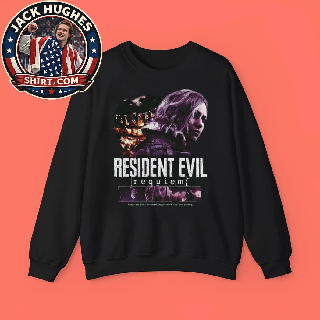 Resident Evil Requiem Survival Horror Graphic Shirt