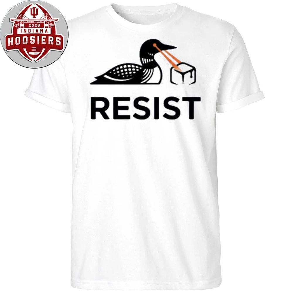Resist Minnesota Loon Resist 2026 T-Shirt