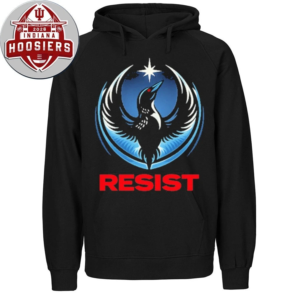 Resist Minnesota Rebel New State Flag Bold Phoenix Freedom Art T-Shirt
