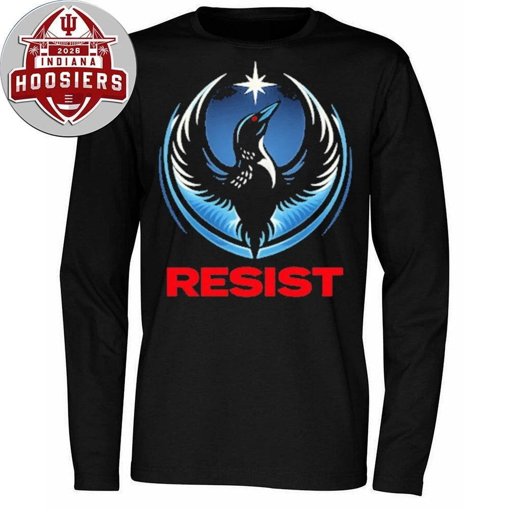 Resist Minnesota Rebel New State Flag Bold Phoenix Freedom Art T-Shirt