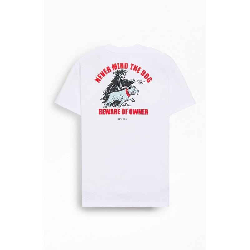 Rest Easy Men's Never Mind T-Shirt - Multicolor Hoodie, Sweatshirt | HypeCrazeTee.com