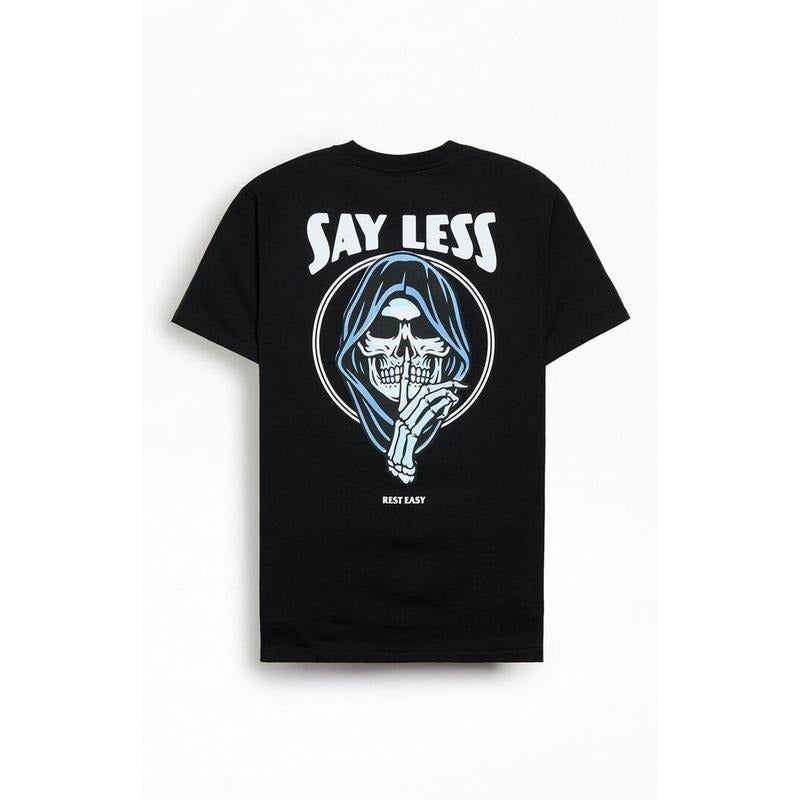 Rest Easy Men's Say Less T-Shirt - Multicolor Hoodie, Sweatshirt | HypeCrazeTee.com