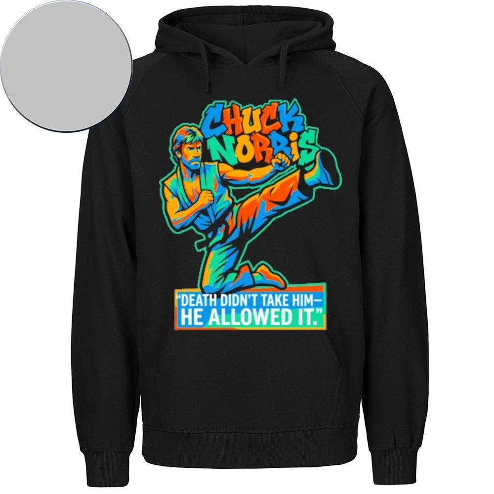 Rest In Peace Chuck Norris Death didn’t take him, he allowed it T-Shirt