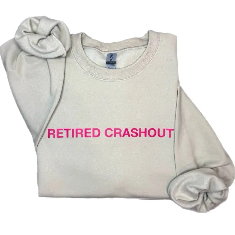 Retired Crashout Shirt, Crashout Crewneck Sweatshirt, Relatable Sweatshirt Hoodie | HypeCrazeTee.com