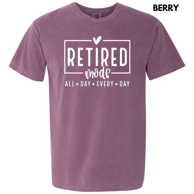 Retired Mode Comfort Colors 'NLB' T-Shirts, Hoodie, Sweatshirt