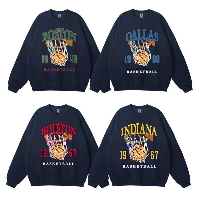 Retro 90s Basketball Sweatshirt
