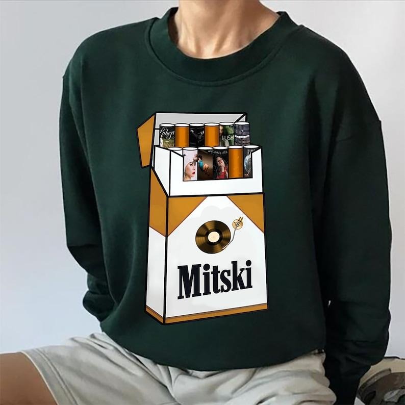 Retro 90s Mitski Albums Shirt, Mitski unisex shirt Hoodie Sweater Sweatshirt | HypeCrazeTee.com