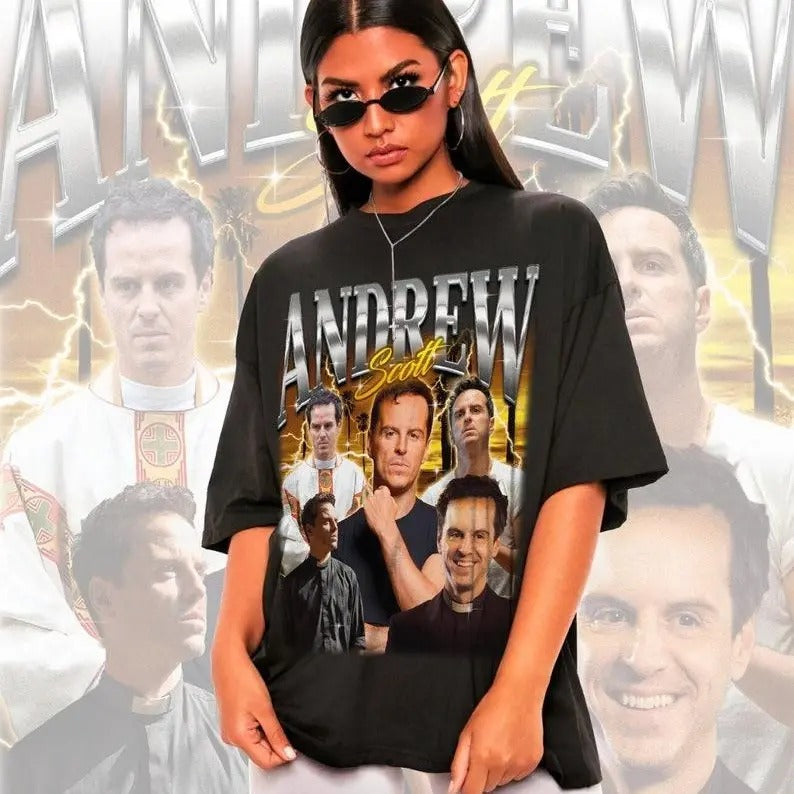 Retro Andrew Scott Shirt -Andrew Scott Tshirt,Andrew Scott T-shirt,Andrew Scott T shirt Hoodie, Sweatshirt | HypeCrazeTee.com